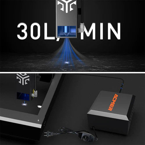 AC 110V / 220V เครื่องฉลากเลเซอร์ ปั๊มช่วยอากาศ 30L/Min Laser Air Assist Kit