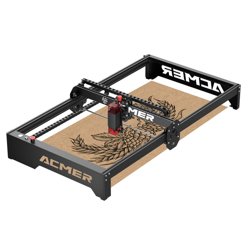 ACMER เครื่องฉลากเลเซอร์ P1 10W 20W Y-axis Extension Kit Y-axis พื้นที่ทํางานเพิ่มขึ้น 200%