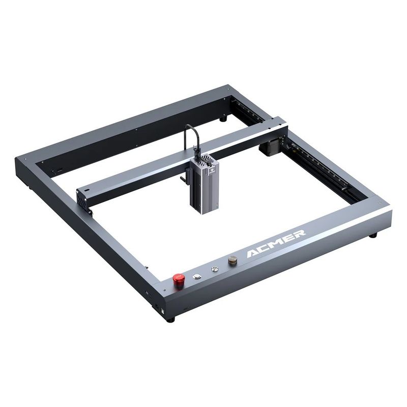 ACMER P2 IR เครื่องฉลากเลเซอร์ไฟเบอร์ 2w สําหรับการฉลากโลหะ FCC / CE / RoHS / FDA รับรอง