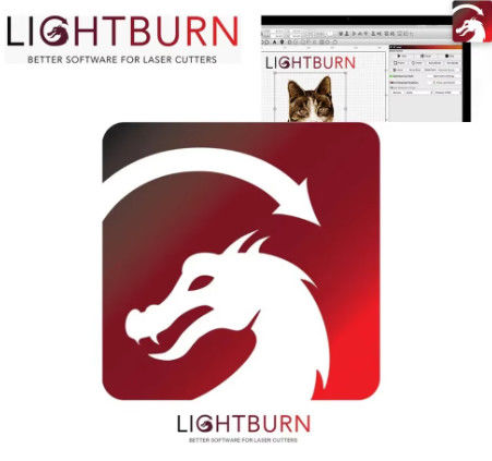 โปรแกรมควบคุมกุญแจ LightBurn LightBurn Gcode ลิเซนซ์กุญแจสําหรับเครื่องตัดเลเซอร์